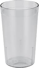 Winco Pebbled Tumblers, 12-Ounce, Clear