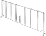 Global Industrial Chrome Divider 24" D x 8" H for Wire Shelves