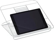 Safco Onyx Mesh Adjustable Ventilated Tabletop Laptop, Tablet Stand, Ergonomic Lift Stand' Silver
