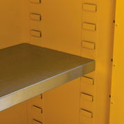 Flammable Cabinet by Global Industrial – Alloy Steel, Yellow, Model FMC0044AMYL00
