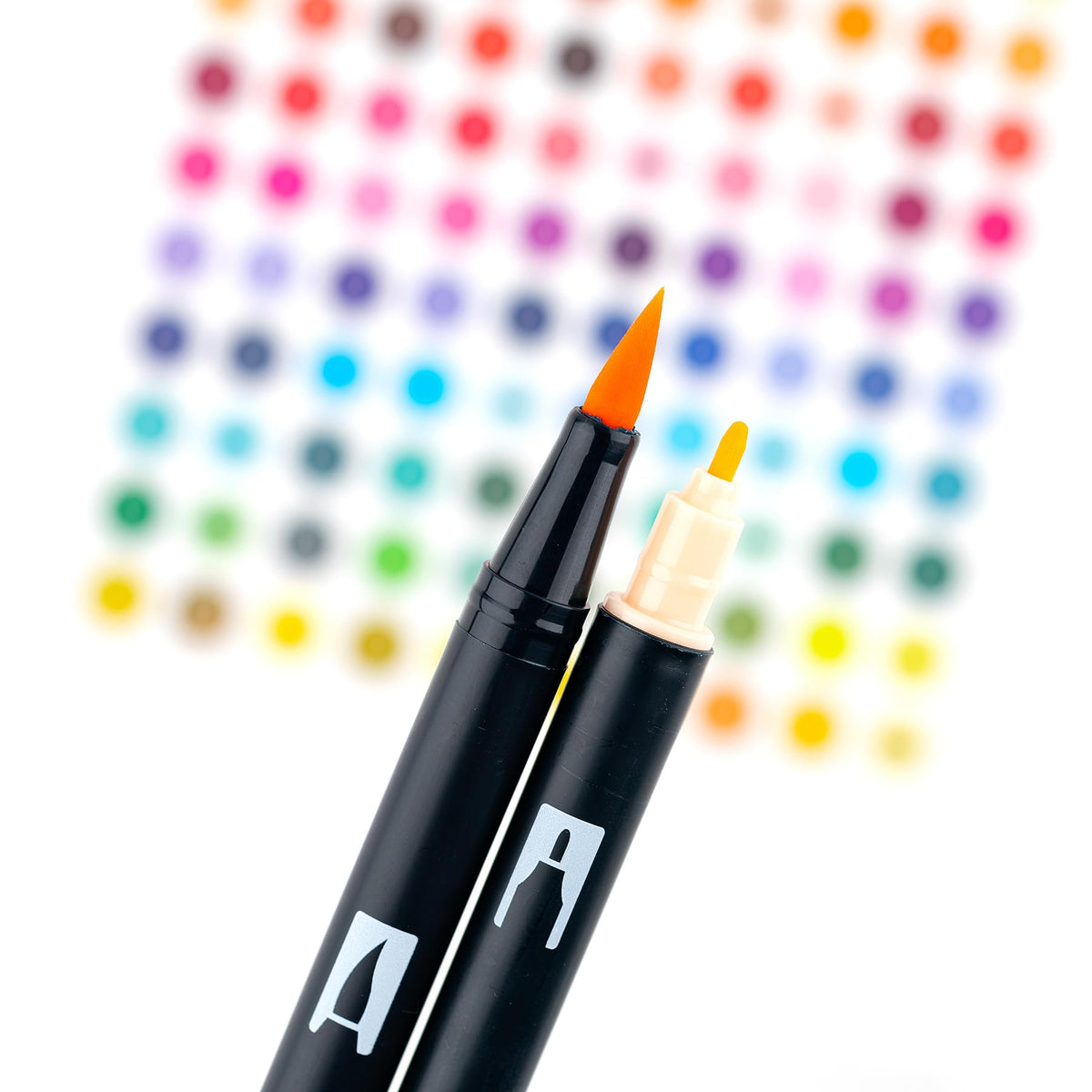Dual Brush Pen Art Markers by Tombow – 1 Count (Pack of 7), Plastic, Multicolor, Model 72560