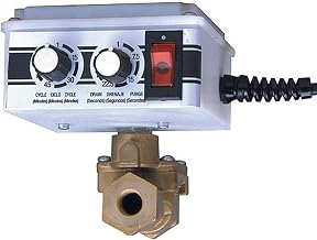 Arrow Pneumatics B601872 Electronic Tank Drain 0.5 in. NPT 200 PSI 1-Phase 115V 4 GPM Discharge White