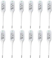 8 Second Basal Thermometer for Adults & Kids, Accurate & Safe, Pack of 12