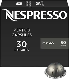 Nespresso Vertuo, Fortado Gran Lungo Americano, 30-Count Espresso Pods