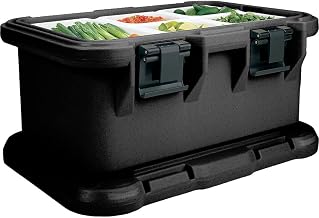 Cambro (UPCS160110) Top-Load Food Pan Carrier - Ultra Pan S-Series,Black