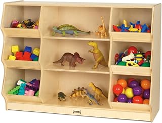 Jonti-Craft Kids Open Wood Toy Storage Organizer with Shelves - 3932JC