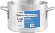 ASSP-40 - Elemental Aluminum Sauce Pot, 4mm - 40 Quart