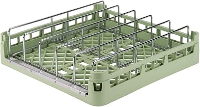 Standard Open End Pan Rack w/Insert and S/S Channel, Light Green
