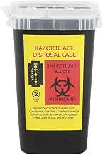 Razor Blades Dispenser Case, Small Portable Sharps Container