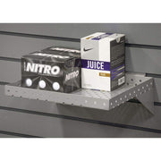 Slatwall Perforated Shelf by HUBERT – Metal, Model 57369