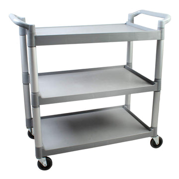 Thunder Group Bus Cart 40-1/2" X 19-3/4" X 37-7/8" 176 Lb. Load Capacity by Excellant – 40 1/2 X 19 3/4 X 37 7/8 Inch, Plastic, Grey, Model PLBC4019G