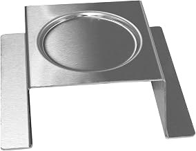 Rosseto SM169 Stainless Steel Brushed Square Burner Stand