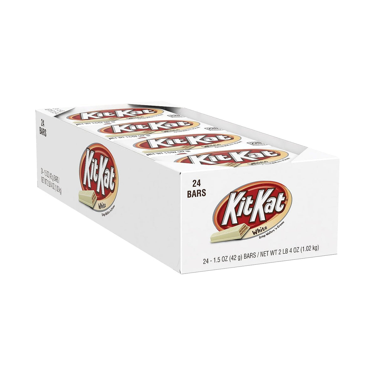 White Creme Wafer Candy Bars by Kit Kat – 36 Ounce (Pack of 1), Multi, Pack of 24, Model 034000236107