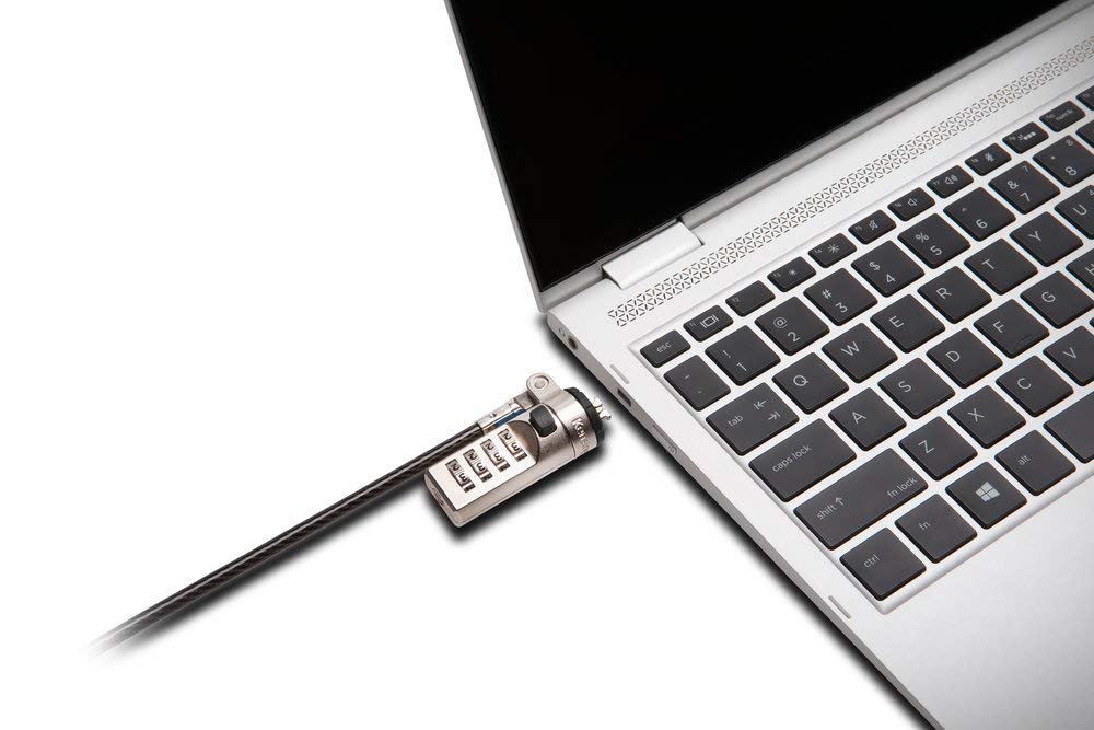 Nanosaver Serialized Combination Laptop Lock by Kensington – Alloy Steel, Model K63331WW