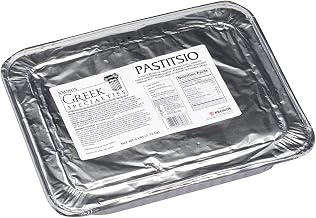 Greek Specialty Pastitsio, Ready-to-Bake Lasagna with Beef and Bechamel, 6 Pounds, 2 per Case