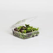 Safe T Fresh Tamper Evident 48 oz Plastic Clear Hinged Container 150 CT