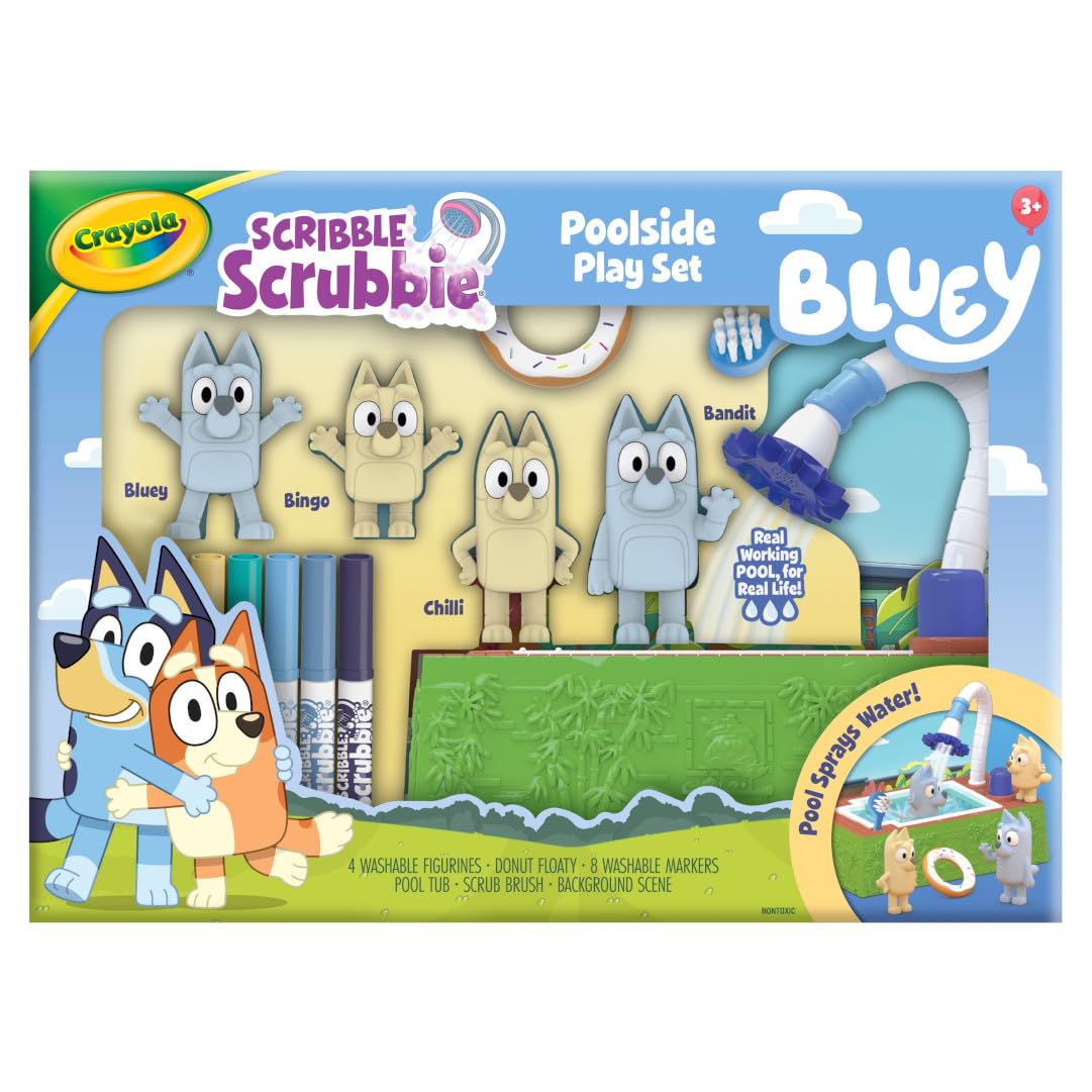 Crayola Poolside Playset / Blue / 1 Playsets