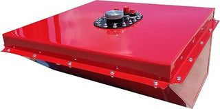 Racer's Choice RCI 1162F Wedged Fuel Cell, 16 gallon (Red 10an Pickup)