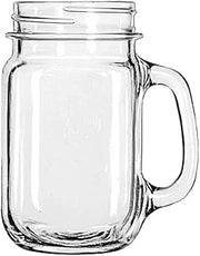 Libbey 97084 Glass 16.5 Ounce Drinking Jar - 12 / CS