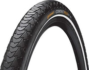 Continental Contact Plus tire - clincher, wire, black/Reflex, SafetyPlus Breaker, E50, 26", 650b, 700 and 700b sizes
