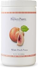 The Perfect Puree White Peach Puree, 30 Ounce - 6 per case.