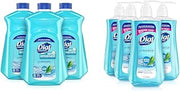 Dial Complete Antibacterial Liquid Hand Soap Refill, Spring Water, 52 Fl Oz & Complete Antibacterial Liquid Hand Soap, Spring Water, 11 fl oz