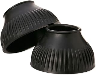 Centaur Thick Rib Black Bell Boots