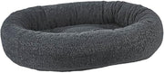 Bowsers Donut Bed, Large, Grey Sheepskin