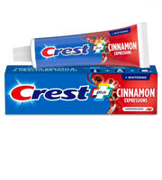 Plus Complete + Whitening Cinnamon Rush Expressions 5.4 oz 2 Boxes by Crest – 5.4 Ounce (Pack of 2), Pack of 2, Model 80343374