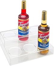 Cal-Mil P295 Bottle Organizer, 12.125" Width x 9.875" Diameter x 4.375" Height, Clear