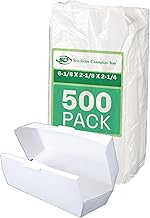 SCT Hot Dog Clamshell (500 Pack), 6.125x2.125x2.25, White Tray, Clamshell, Hot Dog, To Go Container, Serving Boat, Disposable, Durable, 0713