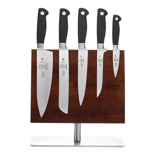 Genesis 6-Piece Magnetic Board Knife Set by Mercer Culinary – 11 3/8" x 9", Stainless Steel