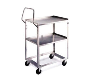 Ergo-One 500-Lb. Capacity Utility Cart - 53-1/8"Wx22"D Shelves by Lakeside – Stainless Steel, Model 6830