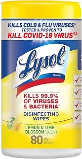 Lemon Lime Blossom Lysol Sanitizing Wipes4