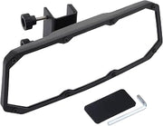 Boat Rear View Mirror for Thunder Jet 185 Luxor 2016–Present, Marine Convex Boat Mirror with 360° Adjustable Ball Joint, Wide Angle Windshield Mirror 0.4"-1.2" Clamp Mount | Wide convex mirror expands rear visibility with a stable 360° adjustable design for safer boating and easy installation.