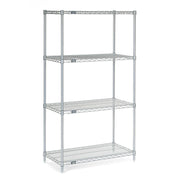 Chrome Wire Shelving by Global Industrial – 36"W x 18"D x 63"H, Chrome, Model 18366C