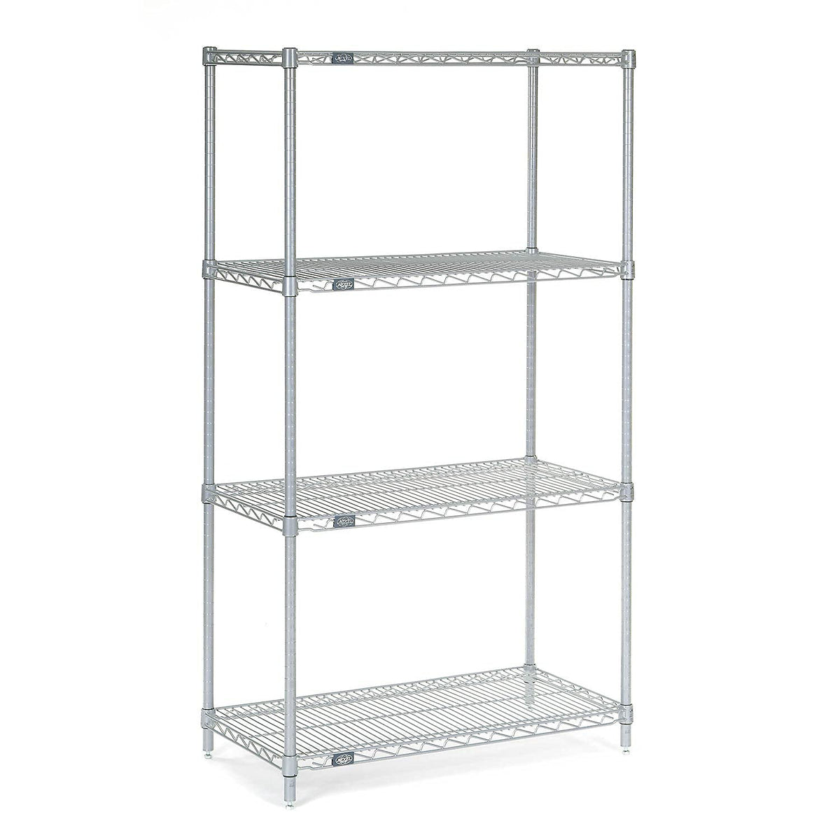 Chrome Wire Shelving by Global Industrial – 36"W x 18"D x 63"H, Chrome, Model 18366C