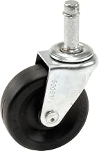 Algood Standard Series Chair Caster with Hard Rubber Wheel, Stem Type C