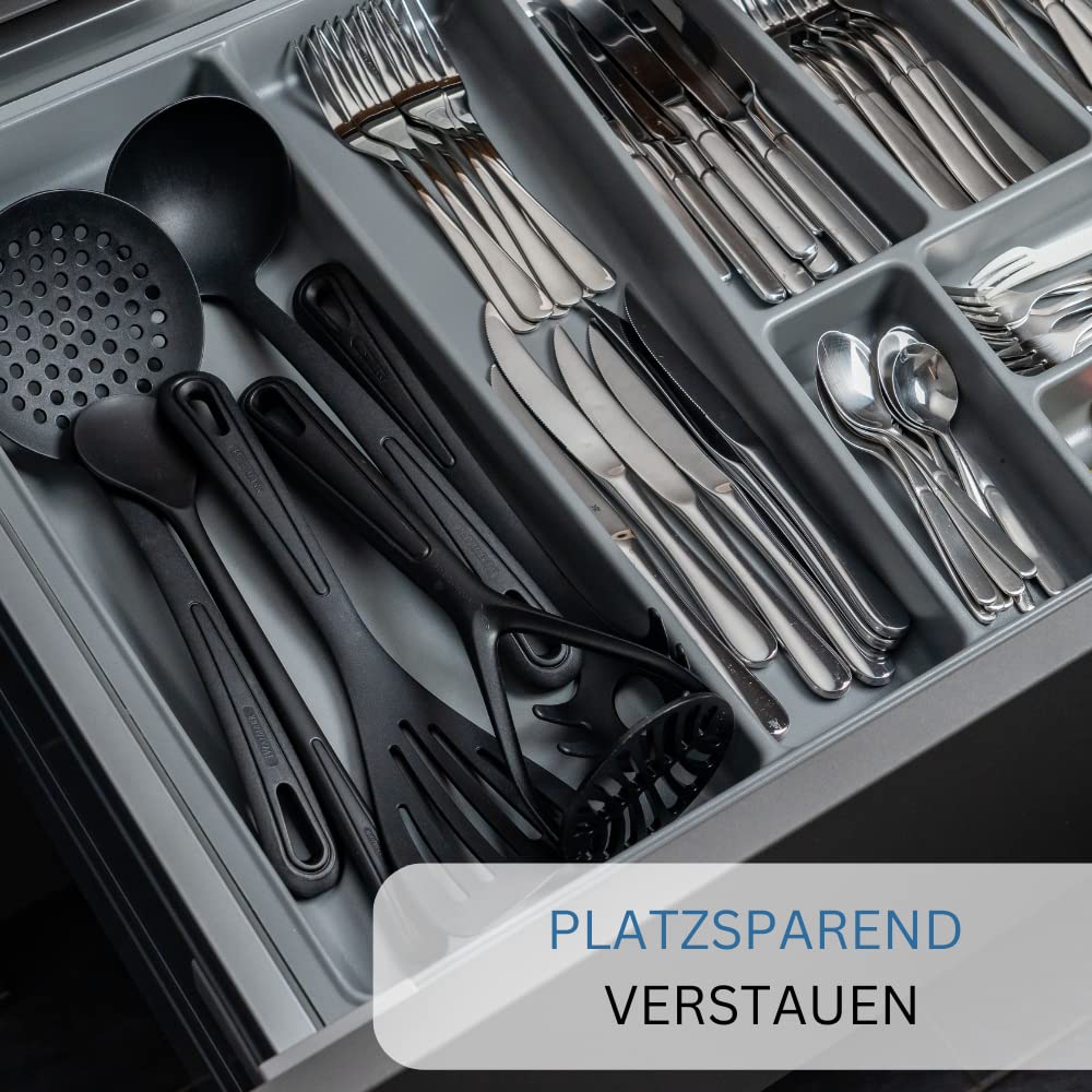 Kitchen Utensil Set Plastic by Westmark – Plastic, Gentle, 6 Pieces., Model 283522E6