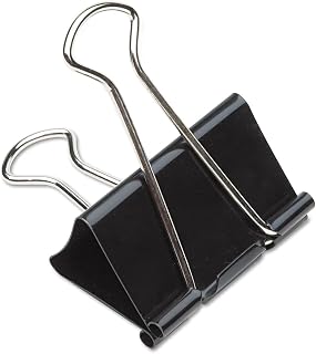 AbilityOne Binder Clip - 1" Capacity, Large 7510-00-285-5995