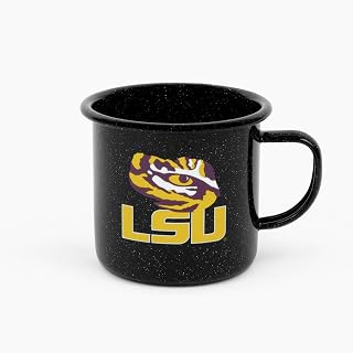 Crow Canyon Home Louisiana State University (LSU) Tigers Enamelware 16oz Mug