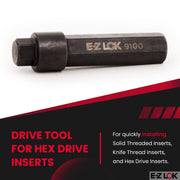 E-Z LOK 5/16-18 / Black / Industrial Inch Inserts & Kits