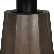 Dark Brown Wooden Round Pedestal Dining Table by Starlight Canyon Home – 60-inch diameter, 30-inch height, Solid Wood, Brown