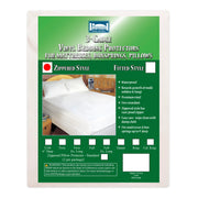 Bargoose Vinyl Mattress Protector, White, 6/Case - Twin XL