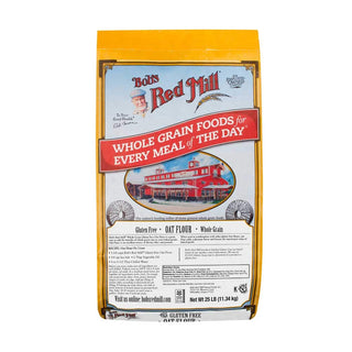Gluten Free Oat Flour by Bob's Red Mill – 25 Pound (Pack of 1)