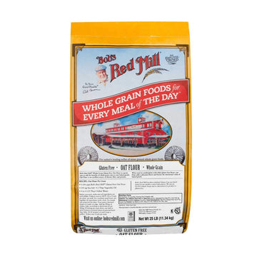 Gluten Free Oat Flour by Bob's Red Mill – 25 Pound (Pack of 1)