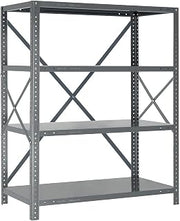 QUANTUM STORAGE SYSTEMS 2475-000 Shelving Unit, 24" D x 36" L x 75" H, Carbon Steel, Galvanized