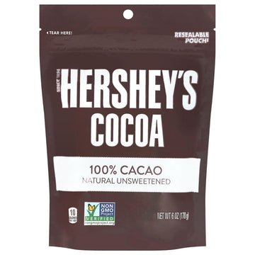 Hersheys, Cocoa 100% Cacao Natural Unsweetened, 6 Ounce by HERSHEY'S – 6 Ounce
