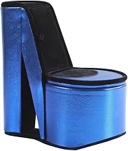 ORE International HBB1843 Iridescent High Heel Shoe Hidden Jewelry Box, Blue Velvet, 9"