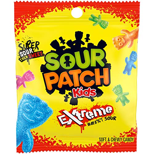 Sour Patch Kids ASSORTED / 4 Ounce (Pack of 1) / 1 Sour Candy